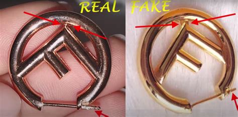 replica fendi earrings|real vs false fendi.